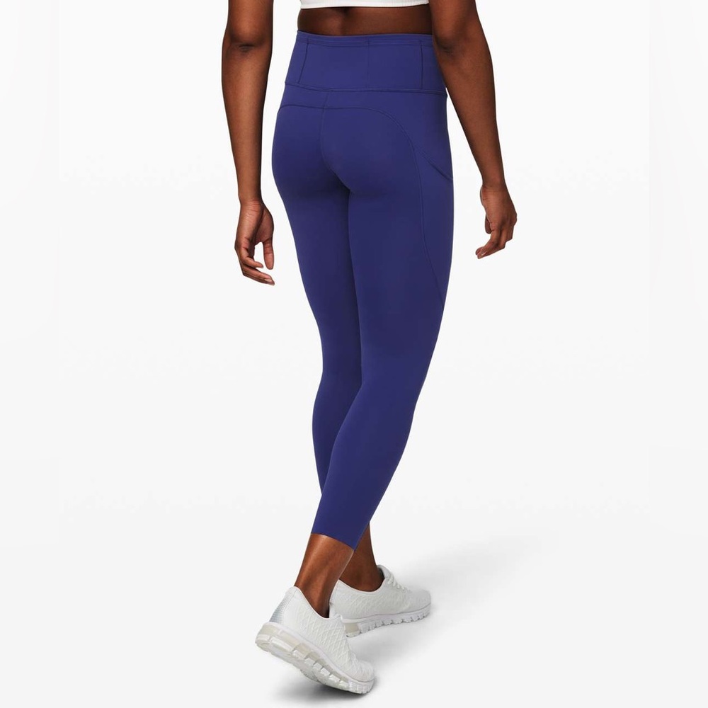 BNWOT Lululemon Fast and Free High-Rise Tight II *Nulux
in Larkspur. 
Size 8.